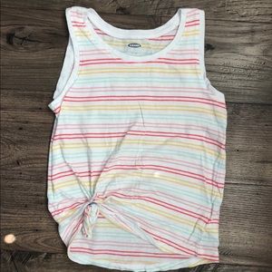 Girls Old Navy Striped Tank Top